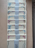 French Menu Stationery Set of 8