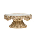 Provence Rattan - Cake Stand Whitewash