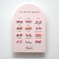 Stainless Steel Earrings - A Year of Pink Poetry
