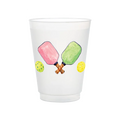 Pickleball Frosted Cups | Set of 6
