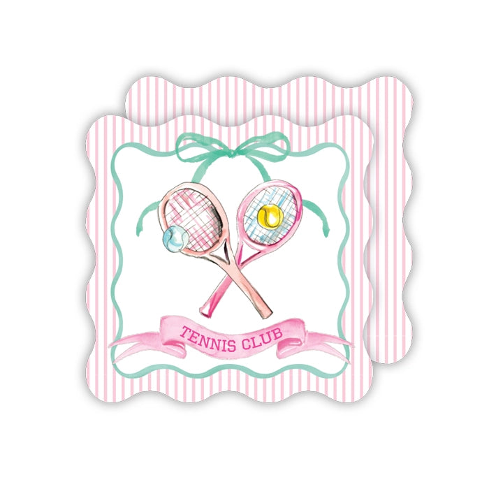 Roseanne Beck Tennis Banner Coasters (20)