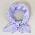 Cherry & Paisley Floral Bandana Head Wrap Square Scarf