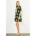 Floral Print V-Neck Dress