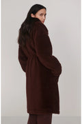 Bennet Long Faux Shearling Coat