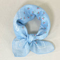 Cherry & Paisley Floral Bandana Head Wrap Square Scarf