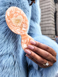 Hand-painted Celestial Heart Handbag Hero Brush | Eco-Friendly