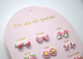 Stainless Steel Earrings - A Year of Pink Poetry