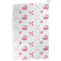 Pink Coquette Golf Towel