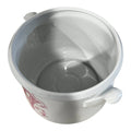Champagne Porcelian Bucket- Pink Monogram A-Z