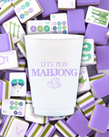 Let's Play Mahjong Reusable Frost Flex Cups