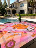 Bams & Bubbly Mahjong Mat | The Champagne & Mahj Collection