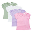 Scalloped Collared Girls Shirt