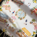 Farmers Market Mahjong Mat | Double-Sided American Mahjong Mat