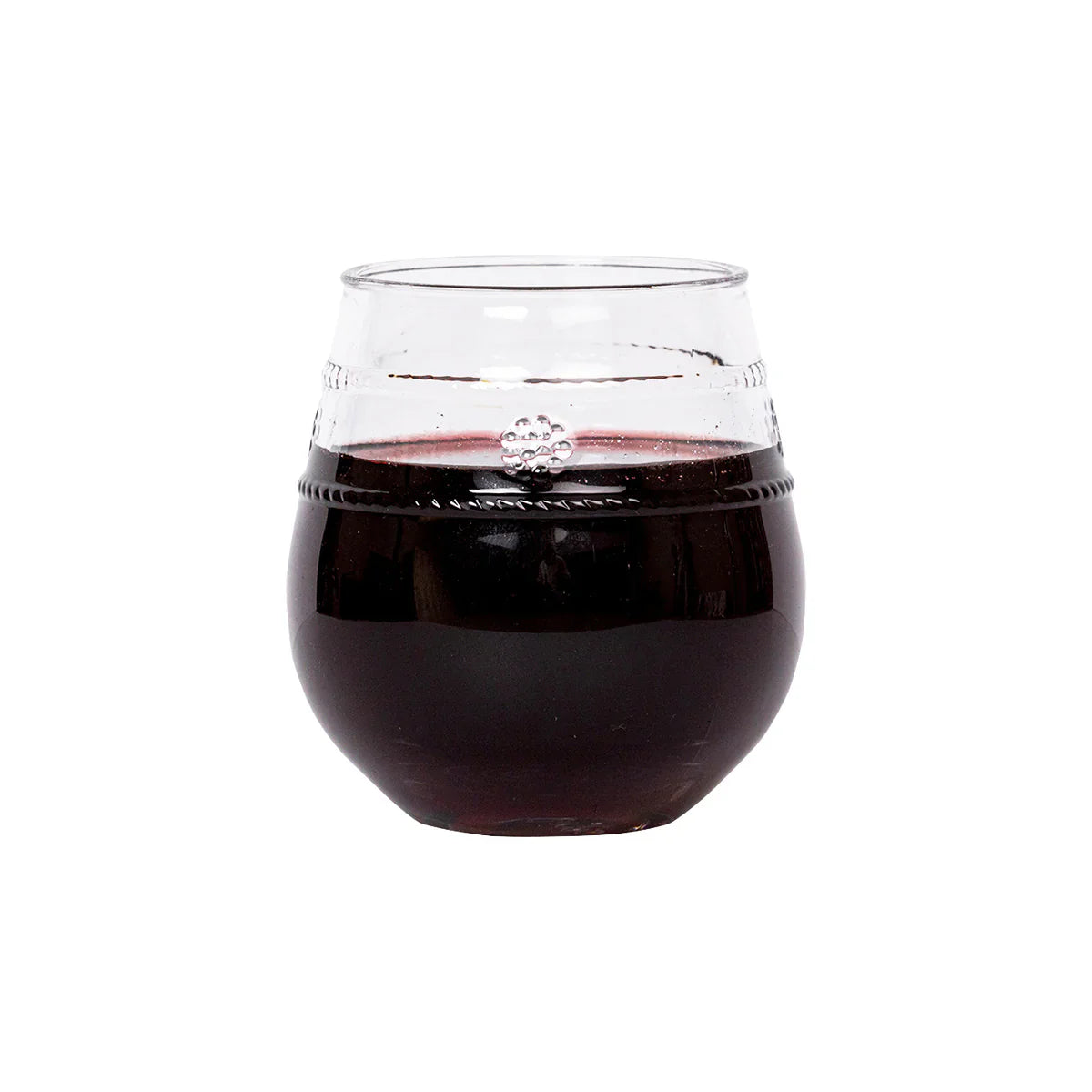 Isabella Stemless Acrylic Wine Glass