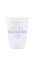 Let's Play Mahjong Reusable Frost Flex Cups