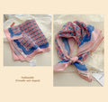 Pink fairy tale Floral Bandana Square scarf