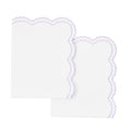 Double Scallop Embroidered Percale Euro Sham Pair
