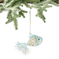 Sparkling Fish Hand-Blown Glass Ornament