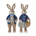 Hand-Crafted Vintage Easter Bunny Set