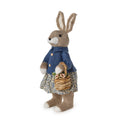 Hand-Crafted Vintage Easter Bunny Set