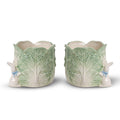 Cabbage and Bunny Cachepot
