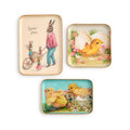 Easter Hello Decorative Metal Trays
