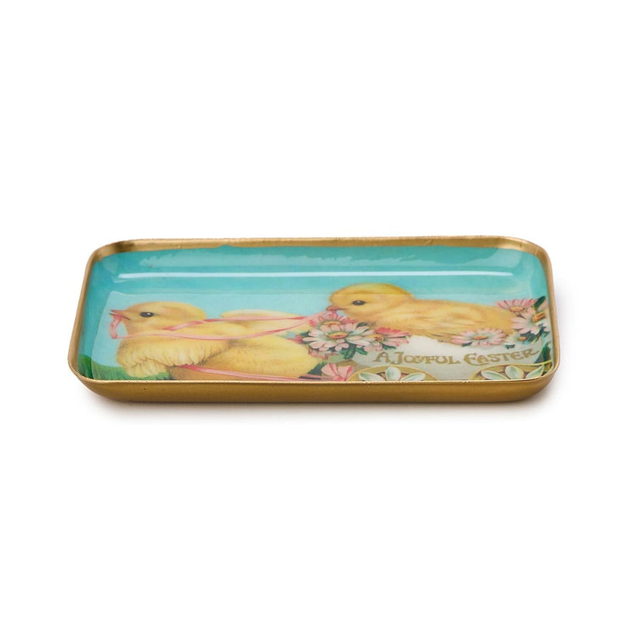 Easter Hello Decorative Metal Trays