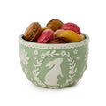 Easter Whimsy Bunny Relief Pattern Bowl