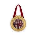 Holly Leaves Photo Frame Ornament