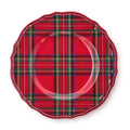 Tartan Traditions Set of 4 Melamine Dinner Plates