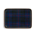 Tartan Set of 4 Decorative Metal Trays