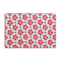 Double-Sided Poinsettia Placemat with Ric Rac Trim (set of 4)
