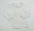 Shirt- Scalloped Collared LS