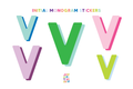 Individual Alphabet Stickers - Refills