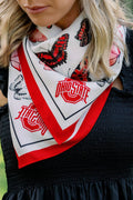 The Ohio State Square Silk Scarf