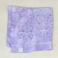 Cherry & Paisley Floral Bandana Head Wrap Square Scarf