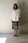 Button Down Long Sleeve Shirt Top