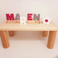 Personalized Puzzle Name Bench