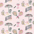 Sunday Funday Tennis Short Sleeved Pajama Set | PJs
