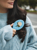 Hand-painted Hydrangea Handbag Hero Brush | Eco-Friendly