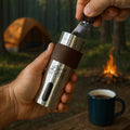Outdoor Coffee Grinder – Manual Stainless Steel (18pk), Skid
