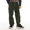 Kids Wide Leg Corduroy Pants | Green