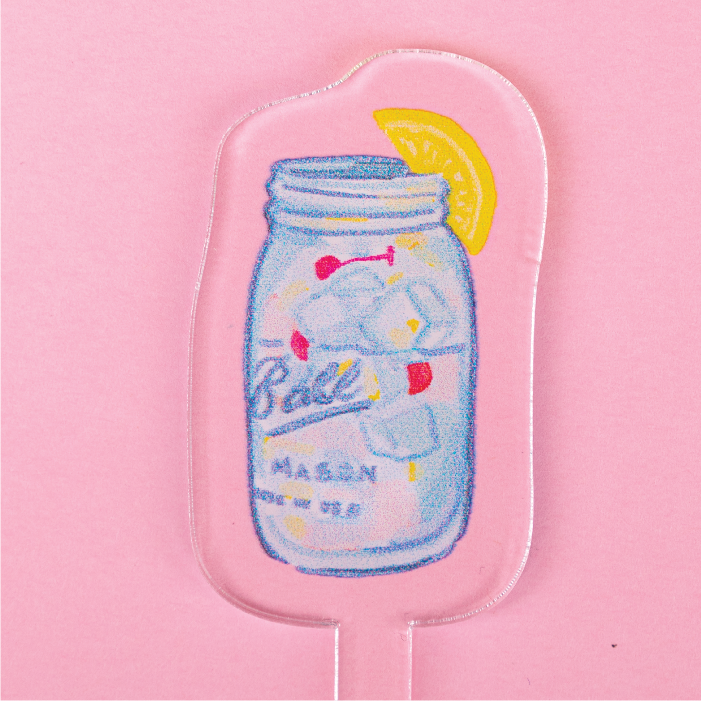 Mason Jar Acrylic Stir Stick