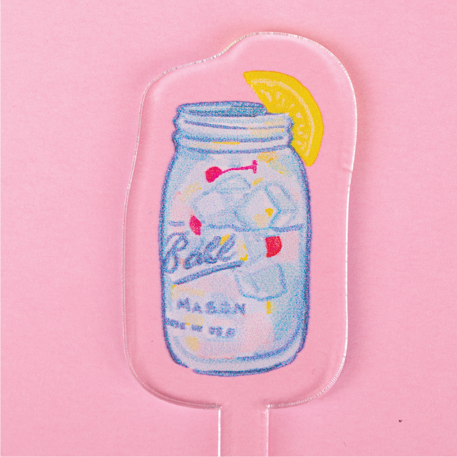 Mason Jar Acrylic Stir Stick