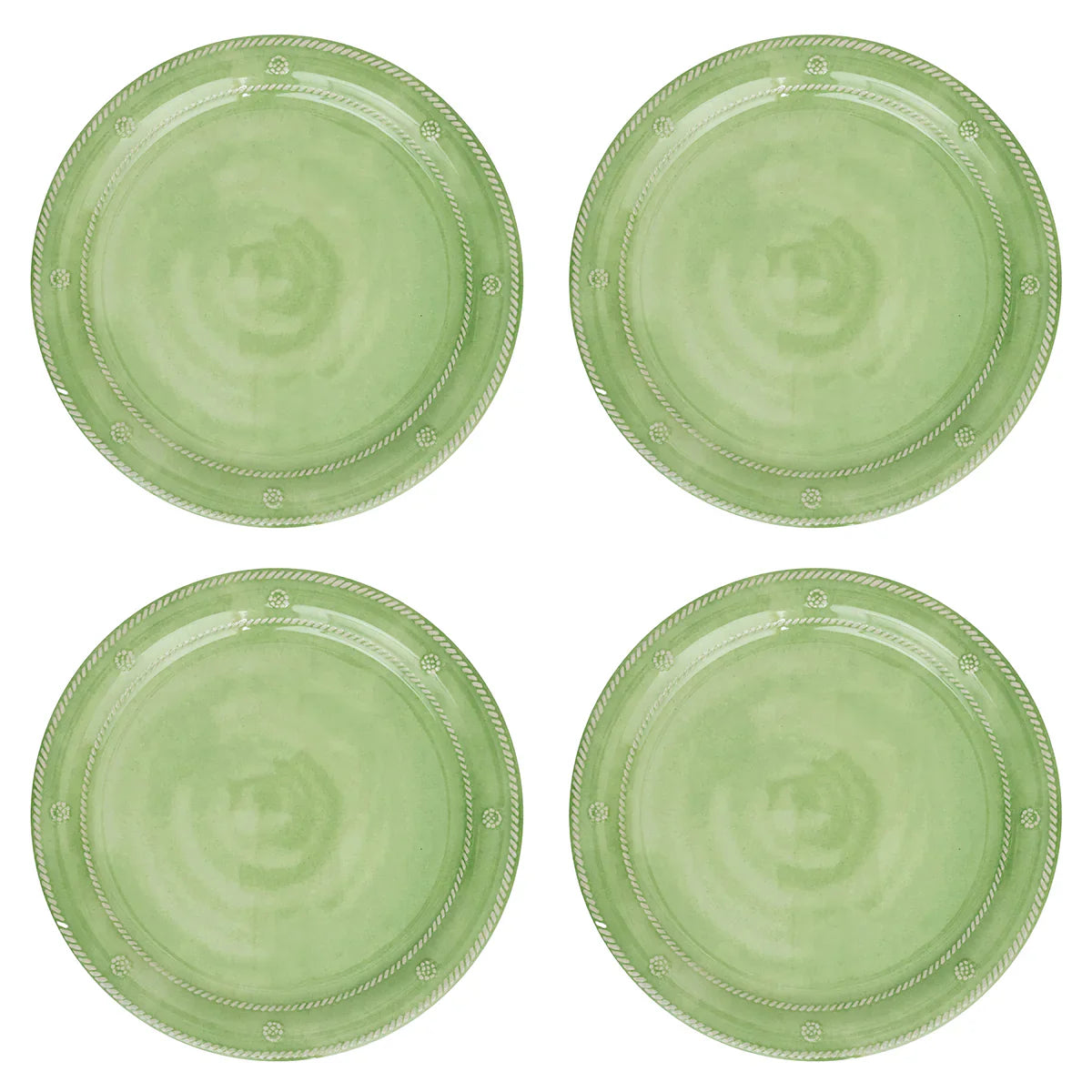 Melamine Dinner Plate Set/4 - Seagrass