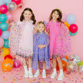 Pink Confetti Cape