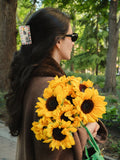 Hand-painted Airmail Claw Hair Clip | Eco-Friendly