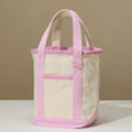 Everywhere-Carry Canvas Tote Bag with Charm Holder