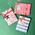Ribbon and Lobster Pink Gift Wrapping Paper