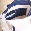 Canvas Crossbody Convertible Tote
